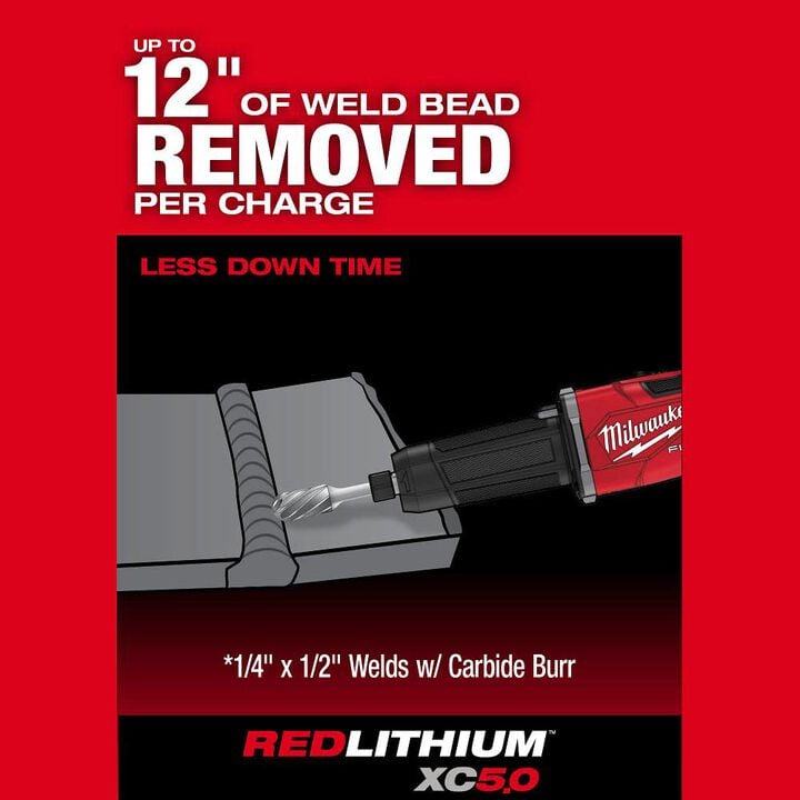 Milwaukee M18 FUEL Braking Die Grinder Slide Switch (Bare Tool), large image number 3