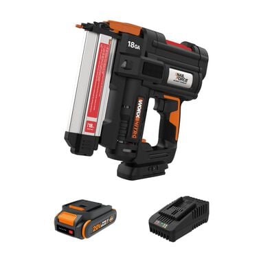 Worx Nitro 20V Power Share Cordless 18 Gauge Brad Gun Kit