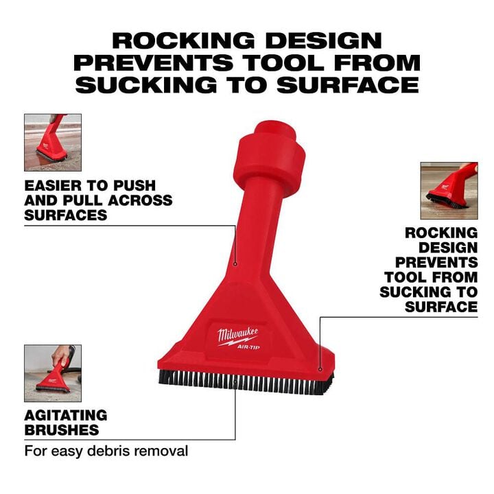 Milwaukee AIR-TIP Rocking Utility Nozzle with Brushes, large image number 2