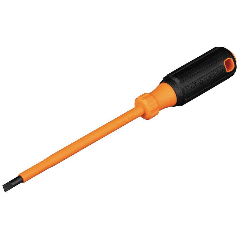 Klein Tools 6inch Insulated Driver 1/4inch Cabinet Tip, large image number 1