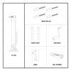 Trailer Valet TVJX7-S - 7000 lbs Side Mount Bracket Drill Jack, small image number 4