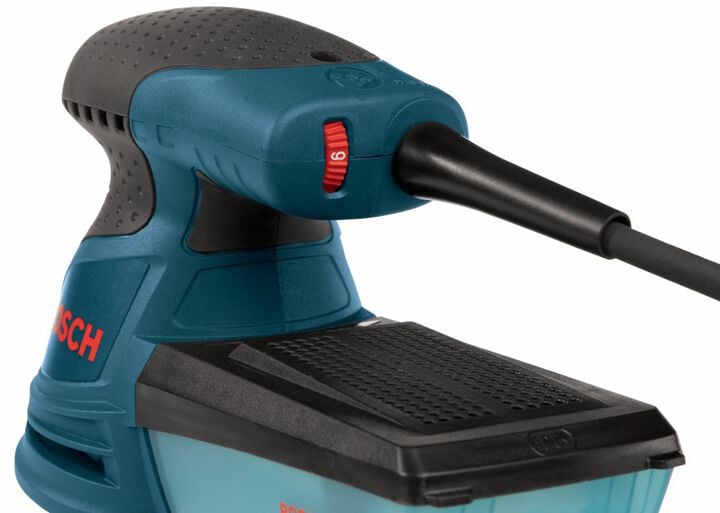Bosch Reconditioned 2.5 Amp 5 Inch Variable Speed Palm Random Orbit Sander, large image number 6