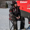 Eskimo Folding Ice Fishing Chair with 600 Denier Plaid Pattern Fabric and Carrying Bag, small image number 3