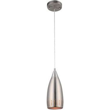 Westinghouse 60W Brushed Nickel Indoor Adjustable Mini Pendant
