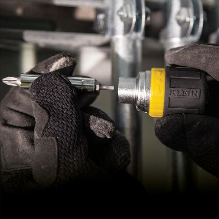 Klein Tools 6-in-1 Ratcheting Screwdriver, large image number 14