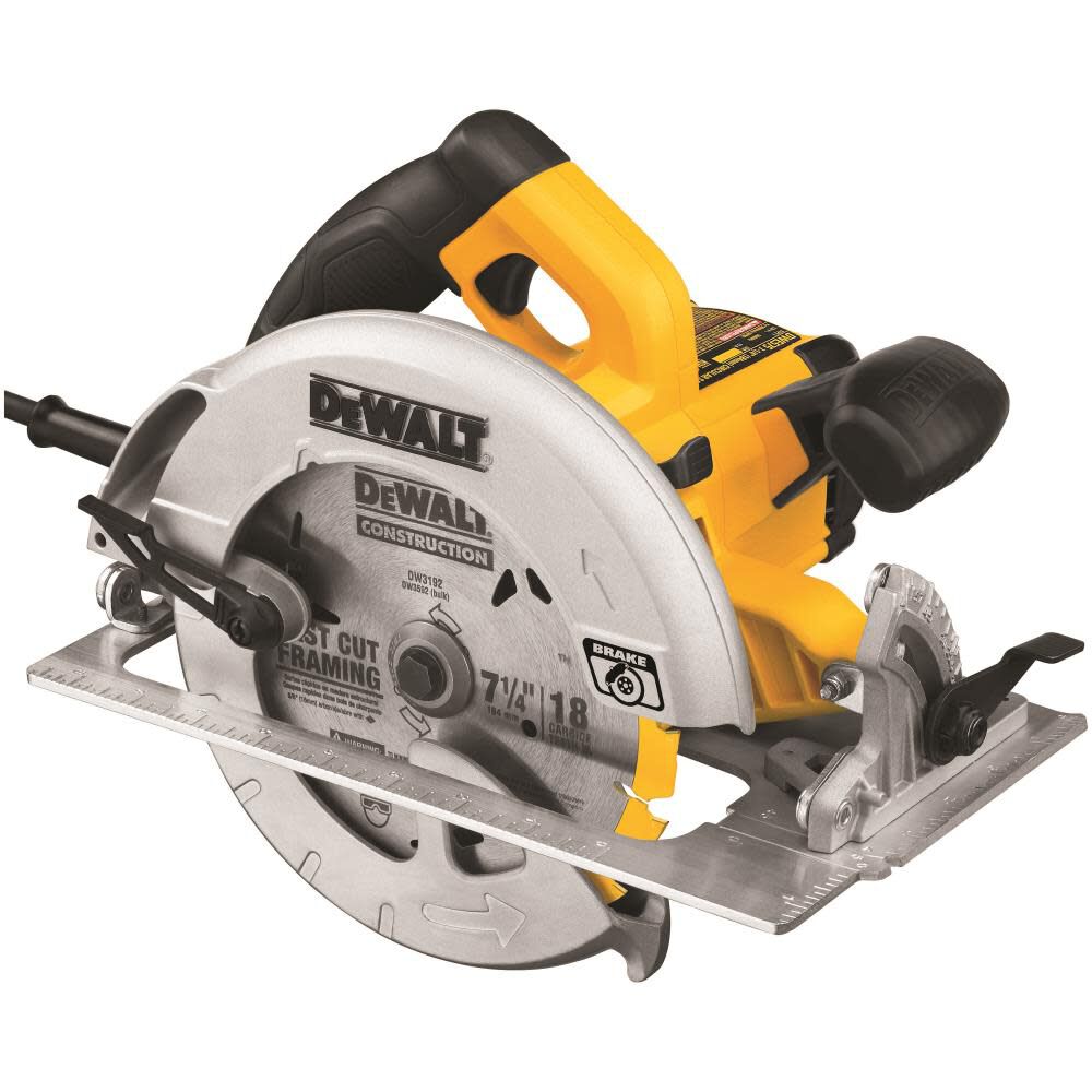 DEWALT 7-1/4-in Lightweight Circular Saw with Electric Brake, large image number 4