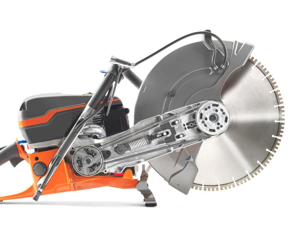 Husqvarna Construction K 970 6.5HP 14 Inch Gas Power Cutter Body Only Reconditioned, large image number 9