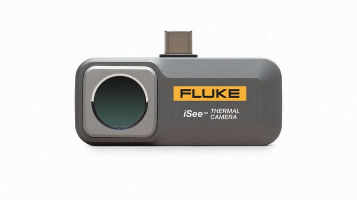 Fluke 25 Hz/256 x 192, iSee Mobile Thermal Imaging Camera for Apple/iOS Devices, Type-C USB Interface, -4 Degree Fahrenheit to 1022 Degree Fahrenheit