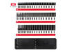 Tekton 3/8 in Shallow, Semi-Deep, Deep 6 Point Impact Sockets, Rails, 57 Pieces, small image number 2