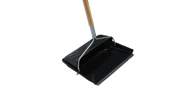 Fulton Corporation Heavy Duty Dustpan with Wooden Handle, large image number 3