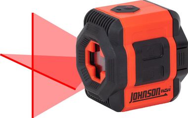 Johnson Level Self-Leveling Cross-Line Laser