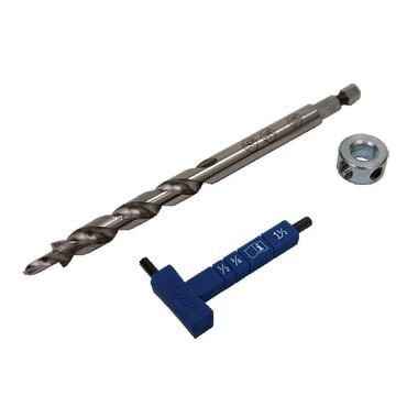 Kreg Easy-Set Drill Bit with Stop Collar & Gauge/Hex Wrench, large image number 0