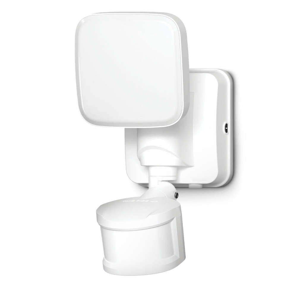 Feit Electric 6 Inch 500 Lumens Solar or Battery Powered Single Head Motion Floodlight White – 3010348