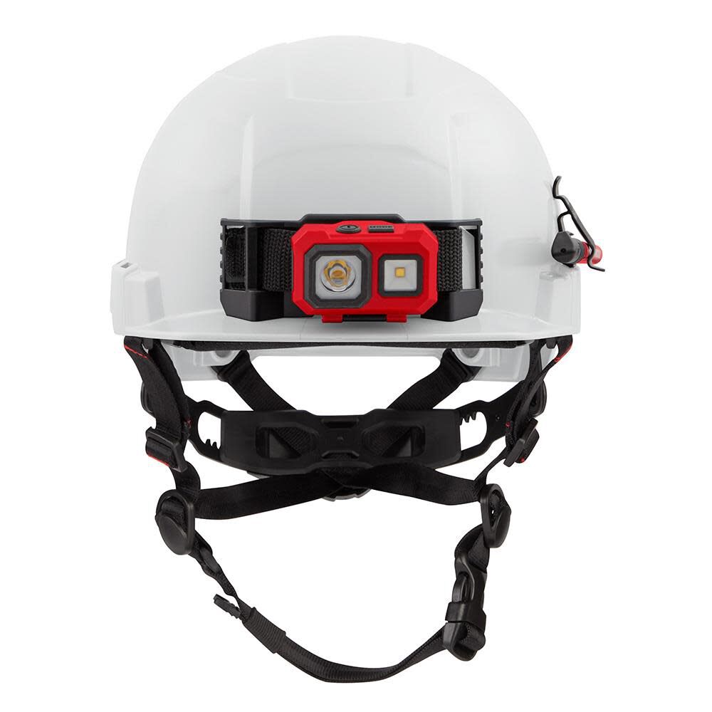 Milwaukee BOLT Blue Front Brim Helmet Class E & USB Cooling Fan Bundle, large image number 8