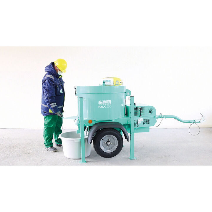 IMER MIX 200 200L 115V Forced Action Planetary Mixer, large image number 2