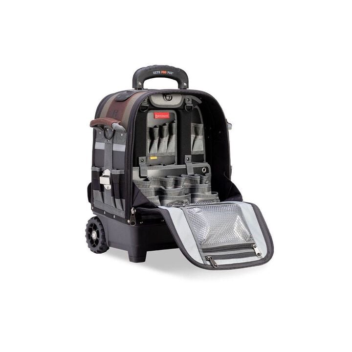 Veto Pro Pac Tech-LCT Wheeled Tool Bag with Wheels & Retractable Handle, large image number 8