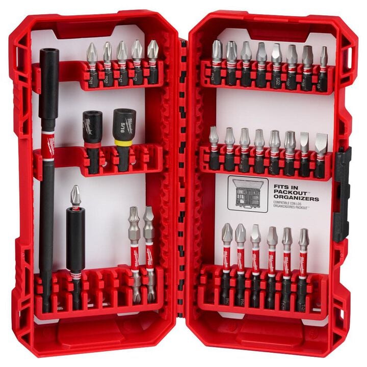 Milwaukee SHOCKWAVE Impact Duty Driver Bit Set 34pc, large image number 12