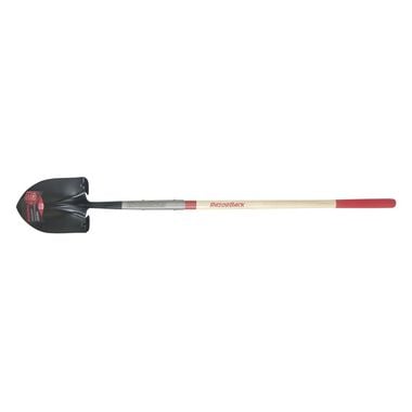 Razorback Razor Back Round Point Shovel with Wood Handle & Cushion Grip