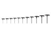 Tekton Ball End Hex T-Handle Key Set 11 Piece 5/64 - 3/8 Inch, small image number 2