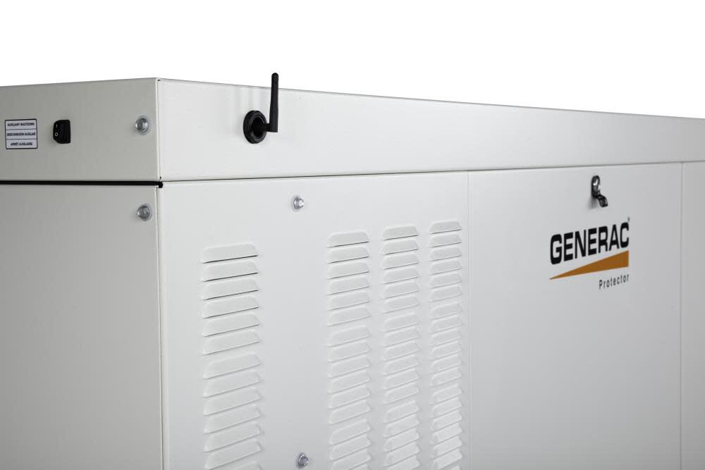 Generac Protector Series 60,000 Watt (60kW) Dual Fuel 48-State Liquid-Cooled Standby Generator, large image number 6