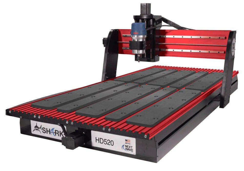 Next Wave CNC Spoil Board Kit for HD520 and HD620 Models, large image number 2