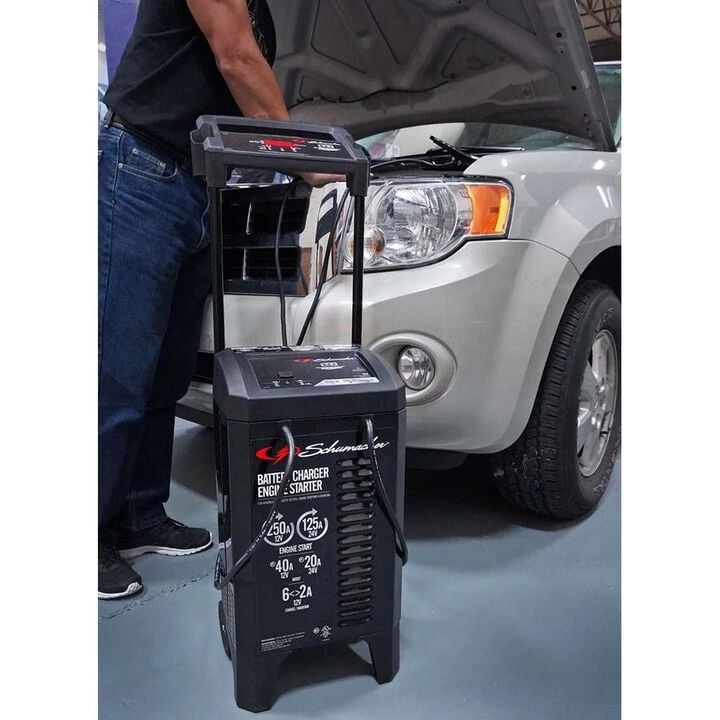 Schumacher Electric 250 Amp 12/24 V Automatic Battery Charger/Engine Starter, large image number 4