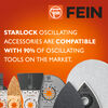 Fein TITAN Coated Universal Oscillating Saw Blade 1-3/4 Inch x 2-3/8 Inch, small image number 5