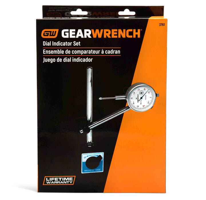 GEARWRENCH Dial Indicator Set with On/Off Stand, large image number 2