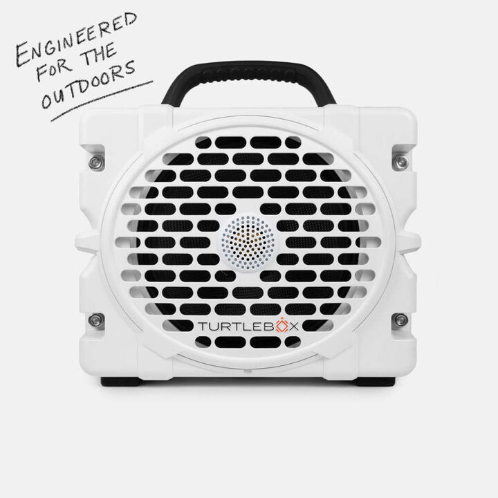 Turtlebox GRANDE Speaker, White