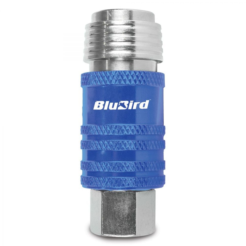 BluBird Steel 5-in-1 Safety Coupler with 3/8 Inch Female Thread, large image number 3