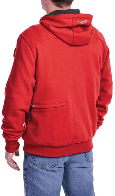 Milwaukee M12 Heated Hoodie Kit Medium Red, large image number 4
