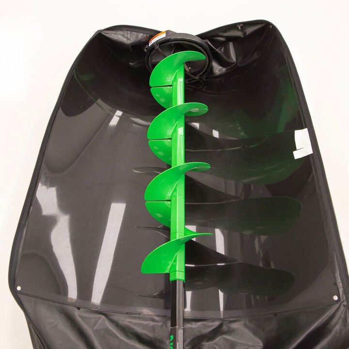 Ion Auger Carry Bag, Storage, Lithium-ION Ice Auger, Extension Pocket, Augers, Black, large image number 6