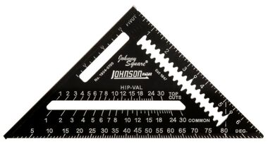 Johnson Level Johnny Square Professional Easy-Read Aluminum Rafter Square