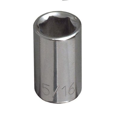Klein Tools 5/16in Std 6-Pt. Socket 1/4in Drive