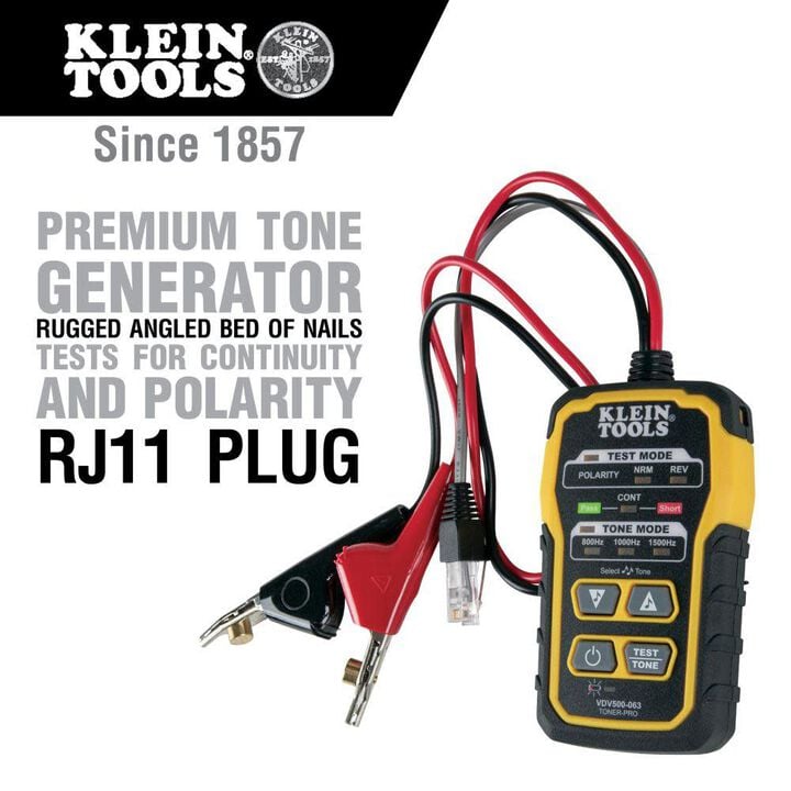 Klein Tools Wire Tone Generator RJ45 Kit, large image number 1