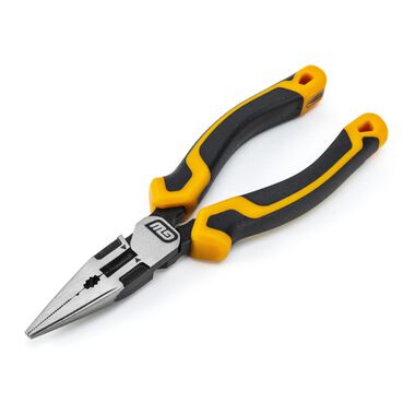 GEARWRENCH Pitbull Long Nose Pliers 6in Dual Material
