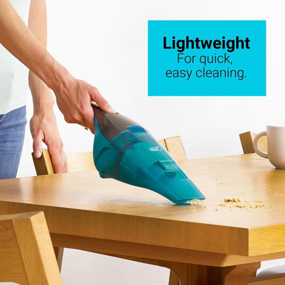 Black and Decker DUSTBUSTER QuickClean Wet/Dry Handheld Vacuum Turquoise, large image number 6
