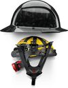 Lift Safety Forged Carbon Fiber DAX Hard Hat, Full Brim, Matte, small image number 5