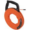 Klein Tools 100' Multi-Groove Fiberglass Fish Tape, small