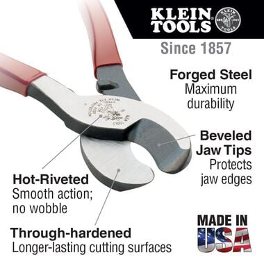 Klein Tools Cable Cutter, large image number 1