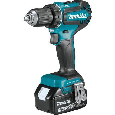Makita 18V LXT Lithium-Ion Brushless Cordless 1/2 in. Driver-Drill Kit (3.0Ah), large image number 1