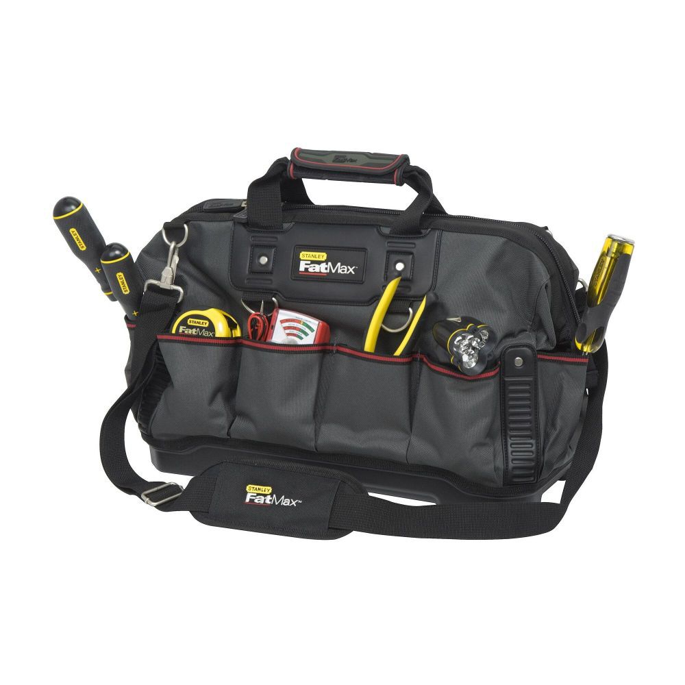 Stanley FATMAX 18 Inch Fabric/Plastic Open Mouth Tool Bag, large image number 2