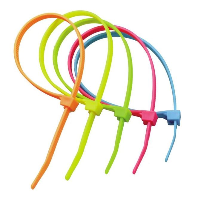 Gardner Bender 8 In. Cable Tie Assorted Fluorescent Colors