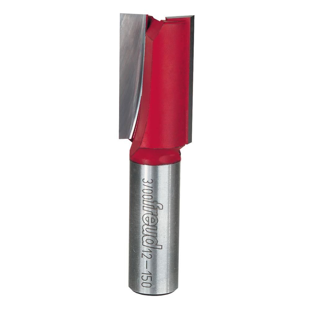 Freud 23/32 In. (Dia.) Double Flute Straight Bit with 1/2 In. Shank, large image number 1