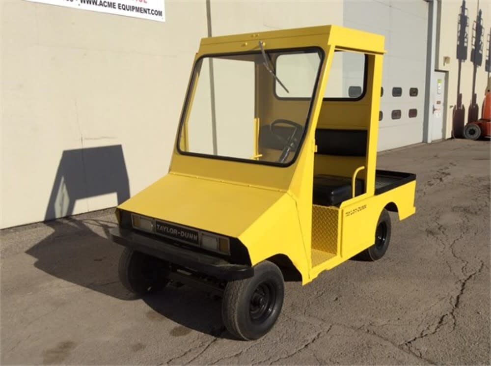 Used taylor dunn shop carts