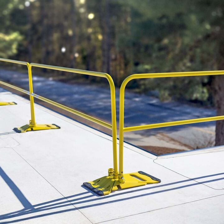 Tie Down 7.5 Ft Universal Guardrail 42 Inch Yellow, large image number 6