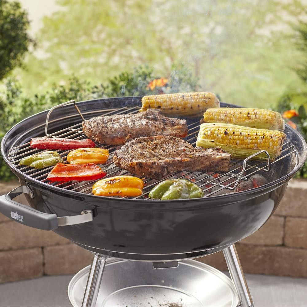Weber Jumbo Joe 22 Inch Premium Charcoal Grill, Black, large image number 4