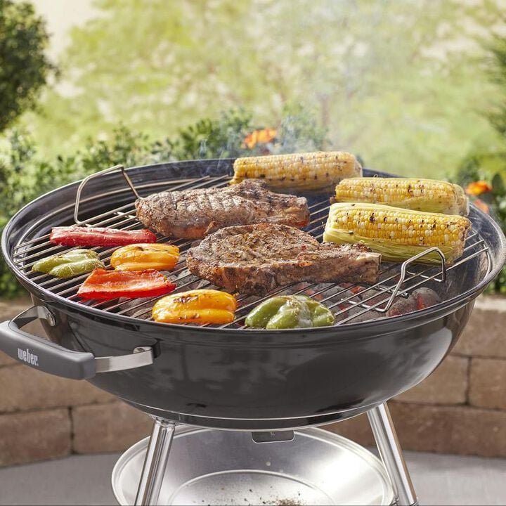 Weber Jumbo Joe 22 Inch Premium Charcoal Grill, Black, large image number 3