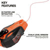 Klein Tools Smooth Retractable 100 Ft. Chalk Reel with Blue Chalk Refill, small image number 3