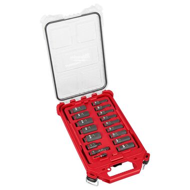 Milwaukee SHOCKWAVE Impact Duty Socket 3/8 Dr 17pc SAE PACKOUT Set